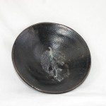 Antike kleinere Jizhou Kiln Bowl mit Blatt Song Dy